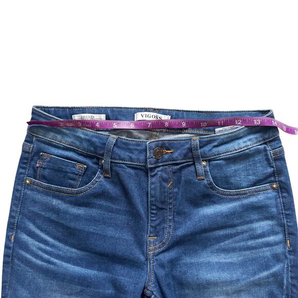 Vigoss Jagger Boot Cut Jeans Women's Sz 27 Blue Retro Cowgirl Western Country - Picture 8 of 14